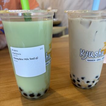 Kyushu Grill - Brown sugar and honeydew - Ramen Near Me - Douglasville, Georgia