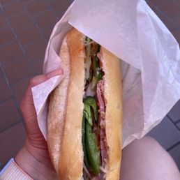 Chicken Bahn Mi Sandwich