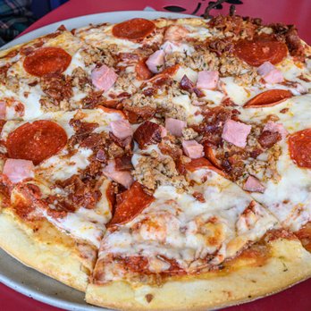 Avalanche Brewing - Meat lovers pizza! - Pizza Near Me - Silverton, Colorado