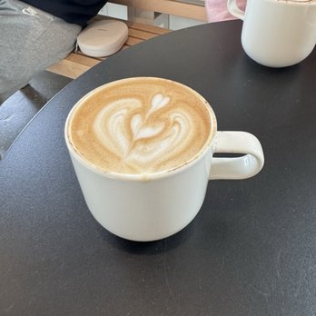 Lineage Cafe and Bakery - Cappuccino with oat milk (both are same even though they look different) - Bakeries Near Me - Orlando, Florida Lineage Cafe and Bakery - Cappuccino with oat milk (both are same even though they look different) - Bakeries Near Me - Orlando, Florida