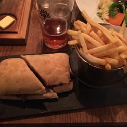 Yew Tree Inn - Steak ciabatta and French fries