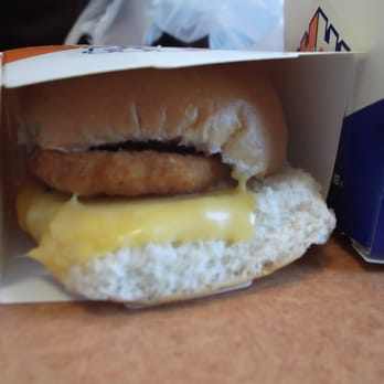 White Castle - Chicken ring w/ cheese sandwich - Burgers Near Me - Orange, New Jersey