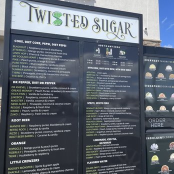 Twisted Sugar - Menu - Desserts Near Me - West Point, Utah