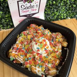 Sadie's Sweet Shop - Fruity Pebbles bubble waffle