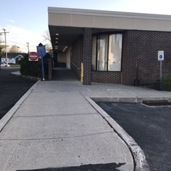 Southampton Free Library - Outside of library with accessible ramp up!