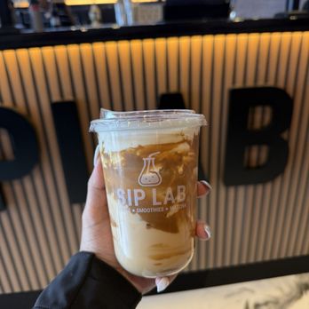 Sip Lab - biscoff latte - Coffee & Tea Near Me - Greensboro, North Carolina