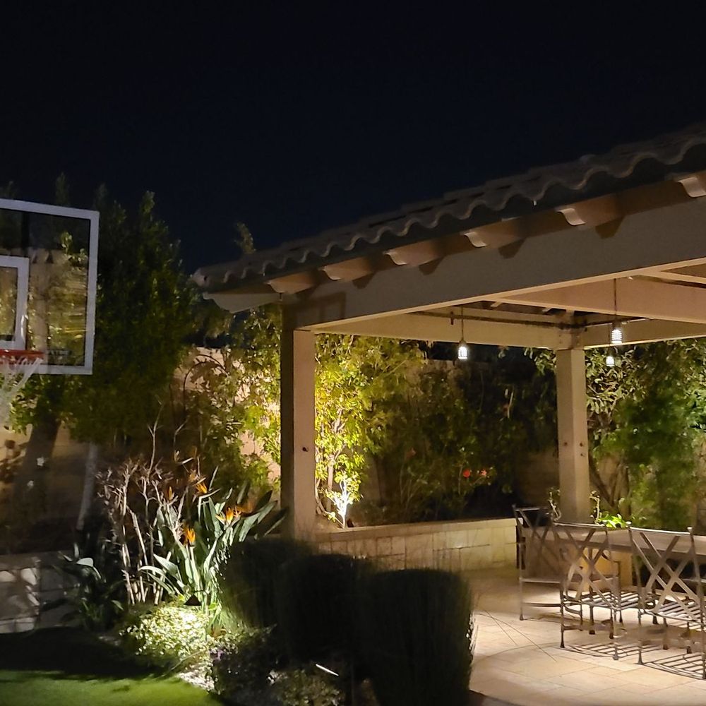 Basketball hoop.
