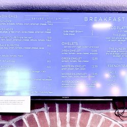 Jireh Bakery Cafe - Breakfast menu