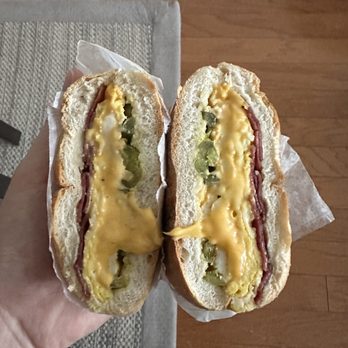 Max’s Gourmet Deli - Turkey Bacon, Eggs and Cheese Sandwich with Jalapeños - Delis Near Me - New York, New York