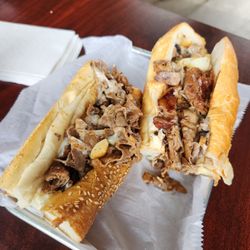 Jaxx Steaks - Cheesesteak with provolone and mushrooms
