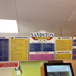 Sandston Bistro & Shakes - Menu 9/2023
