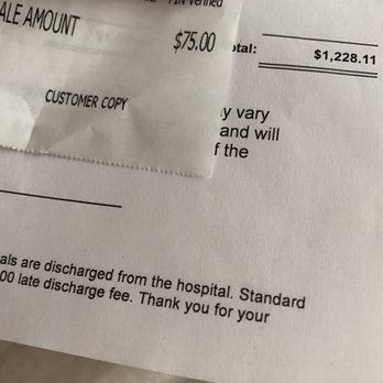 Veterinary Emergency Center - Their price of 1228 vs the $75 I paid. Don't let them scam you. - Veterinarians Near Me - Redlands, California