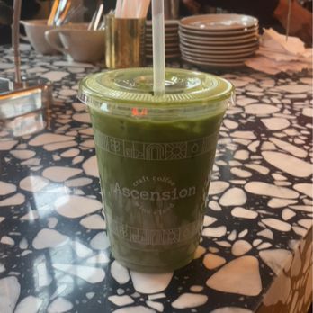 Ascension Coffee - White Rock - Iced matcha tea latte - Coffee & Tea Near Me - Dallas, Texas Ascension Coffee - White Rock - Iced matcha tea latte - Coffee & Tea Near Me - Dallas, Texas