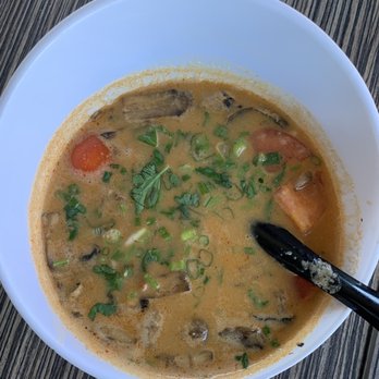 Three Spice Thai Kitchen - Tom Kah Soup. - Thai Near Me - Gardena, California Three Spice Thai Kitchen - Tom Kah Soup. - Thai Near Me - Gardena, California