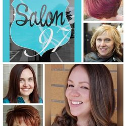 Salon 97 - Beautiful clients! Beautiful hair! By Bonnie, Emily and Paula