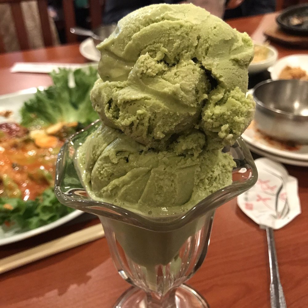 Korea Garden - Green Tea ice cream - Korean Near Me - Blue Bell, Pennsylvania