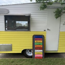 Peach Beach Shave Ice Shack - Now located beachfront, in the little yellow camper (Bay Ave.)