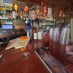 Our amazing bartender at the Samhain Bar