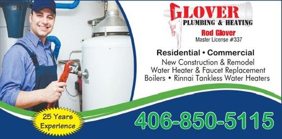 Glover Plumbing and Heating Logo