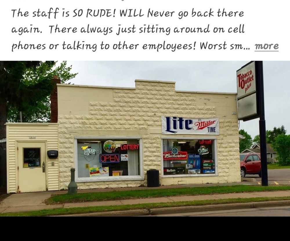 TOBACCO OUTLET PLUS Updated June 2024 2830 Church St, Stevens Point