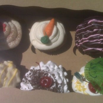 The Cake Cottage - red velvet, carrot, raspberry chocolate, lemon filled, black forest, and pina colada cupcakes, they're HUGE! - Desserts Near Me - Murrieta, California The Cake Cottage - red velvet, carrot, raspberry chocolate, lemon filled, black forest, and pina colada cupcakes, they're HUGE! - Desserts Near Me - Murrieta, California