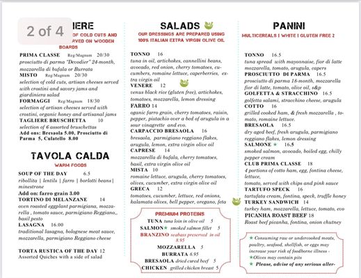 Menu photo 3 Prima Classe Miami Beach, FL