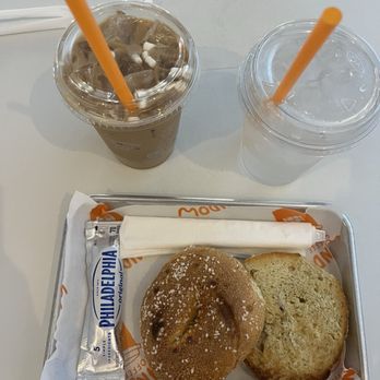 Window Coffee Bar - Decaf Iced Marshmallow Latte & Sea Salt Bagel w/ Cream Cheese - Coffee & Tea Near Me - Phoenix, Arizona Window Coffee Bar - Decaf Iced Marshmallow Latte & Sea Salt Bagel w/ Cream Cheese - Coffee & Tea Near Me - Phoenix, Arizona