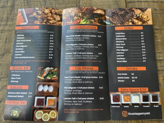 Ticas Teppanyaki Food by null