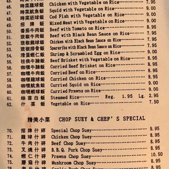 Kam Wah Wonton House - Menu - March 2021 - Chinese Near Me - Langley, British Columbia