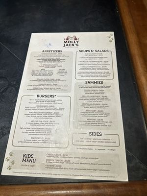 Menu photo 2 Molly Jack’s Breckenridge , CO Menu photo 2 Molly Jack’s Breckenridge , CO