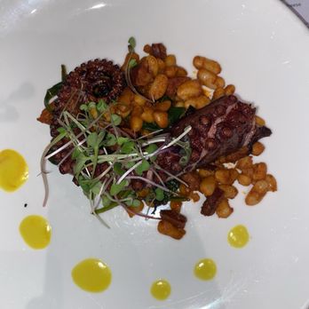 The Roundhouse Hotel - Octopus appetizer - New American Near Me - Beacon, New York The Roundhouse Hotel - Octopus appetizer - New American Near Me - Beacon, New York