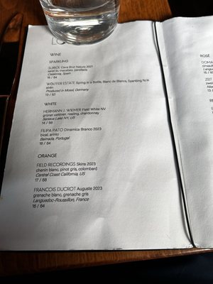 Menu photo 4 Lore Brooklyn, NY