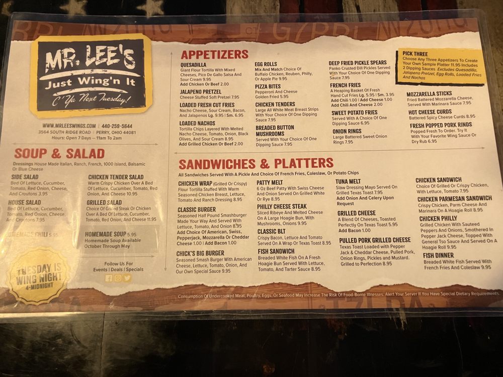 Social spots from Mr Lee's Bar And Grill