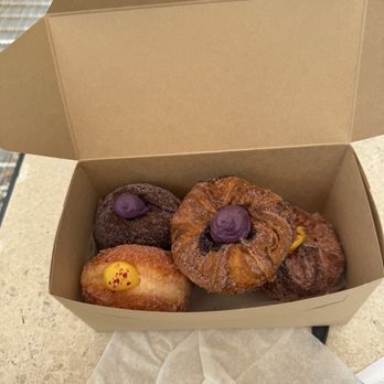 Rose Ave Bakery - Ube Cheese Kouign Amann, Ube coconut doughnut, passionfruit donut - Bakeries Near Me - Washington, DC, District of Columbia Rose Ave Bakery - Ube Cheese Kouign Amann, Ube coconut doughnut, passionfruit donut - Bakeries Near Me - Washington, DC, District of Columbia