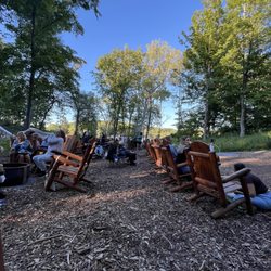 Backwoods by Kettle Ridge Farm - Some of the seating