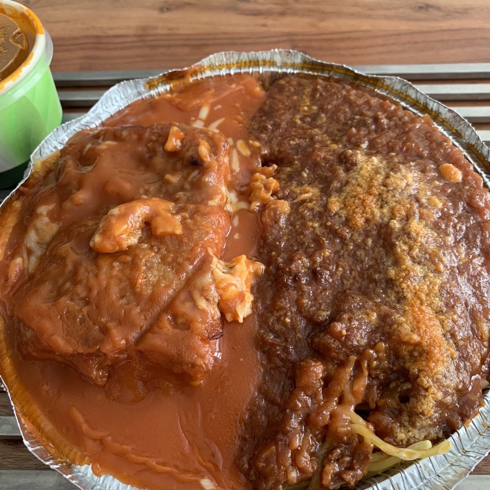 Pine House Cafe - Bolognese so garlicky!!! So good!!! - Noodles Near Me - Newmarket, Ontario Pine House Cafe - Bolognese so garlicky!!! So good!!! - Noodles Near Me - Newmarket, Ontario