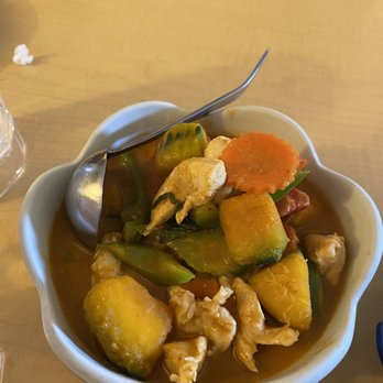 Thai House - Pumpkin Curry (Chicken) - Thai Near Me - Bakersfield, California