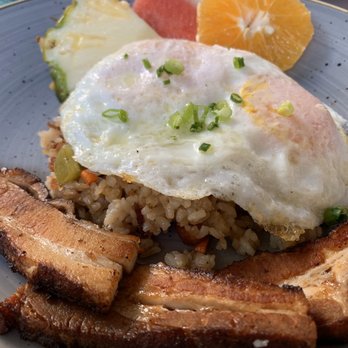Basalt - Pork Belly Breakfast - New American Near Me - Honolulu, Hawaii Basalt - Pork Belly Breakfast - New American Near Me - Honolulu, Hawaii
