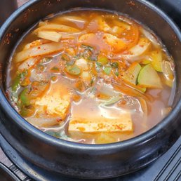 The spicy tofu soup, it was ok, not as good when compared to the mushroom hotpot. The spicy tofu soup, it was ok, not as good when compared to the mushroom hotpot.