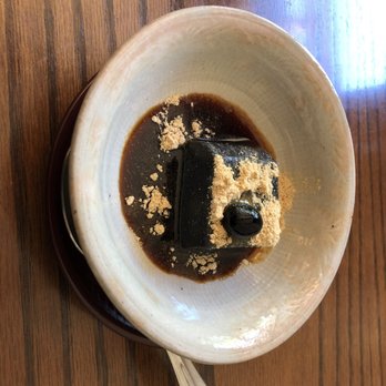 Restaurant SUNTORY - Bomb black sesame pudding dessert - Japanese Near Me - Honolulu, Hawaii