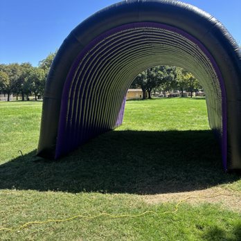 Jenny's Jumpers - READY FOR THE FOOTBALL SEASON. " Football Tunnel ". Support your Team , your players as professionals team do. Only at " Jenny's Jumpers ". - Bounce House Rentals Near Me Jenny's Jumpers - READY FOR THE FOOTBALL SEASON. " Football Tunnel ". Support your Team , your players as professionals team do. Only at " Jenny's Jumpers ". - Bounce House Rentals Near Me