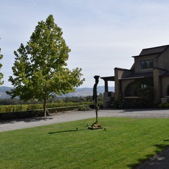 Staglin Family Vineyard - Front drive and entrance to the Steckter house where we were greeted - Wineries Near Me - Napa, California Staglin Family Vineyard - Front drive and entrance to the Steckter house where we were greeted - Wineries Near Me - Napa, California