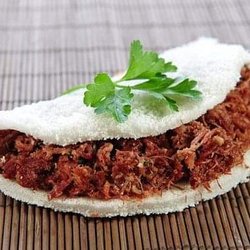 Esperando na Janela - Tapioca de carne seca!