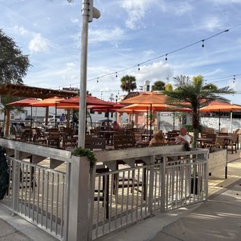 Hell 'n Blazes Brewing - Outside dining area - Breweries Near Me - Melbourne, Florida