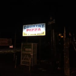 Country Pizza - The sign