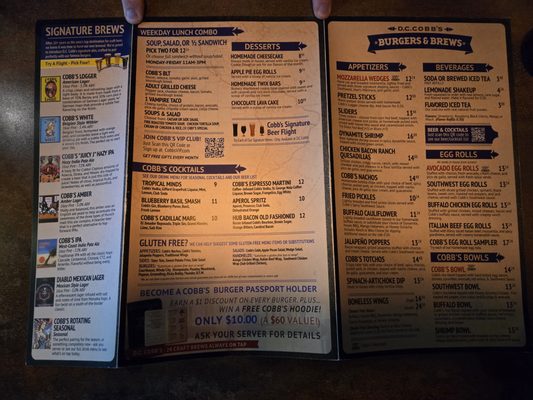 Menu photo 6 D.C. Cobb's East Dundee, IL