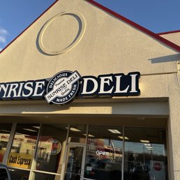 Checking on sunrise deli seeing how they