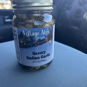 Village Alps - Was so excited I took a picture in the car and sent it to my garlic loving kid. This is soooo delicious! - Candy Stores Near Me - Leavenworth, Washington Village Alps - Was so excited I took a picture in the car and sent it to my garlic loving kid. This is soooo delicious! - Candy Stores Near Me - Leavenworth, Washington