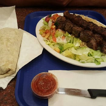 Bamiyan Kabab - (Came again after review) Chicken breast kabob wrap and Sultani kebab dinner - Afghan Near Me - Mississauga, Ontario