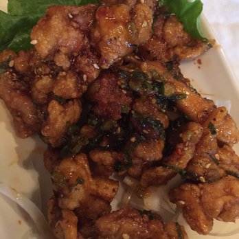 Furaibo - Tori no Pirikara (Deep Fried Chicken with Special Hot Sauce) - Japanese Near Me - Gardena, California Furaibo - Tori no Pirikara (Deep Fried Chicken with Special Hot Sauce) - Japanese Near Me - Gardena, California